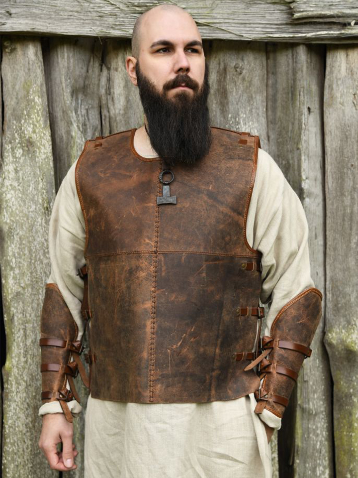 Armure de torse Sindri marron