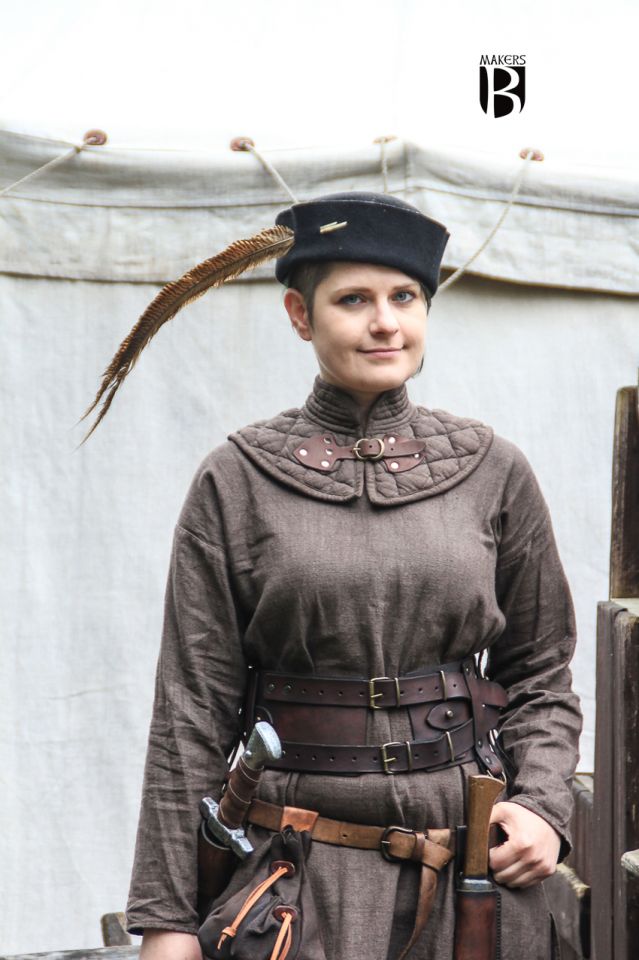 Col rembourré Donnergrund marron L/XL