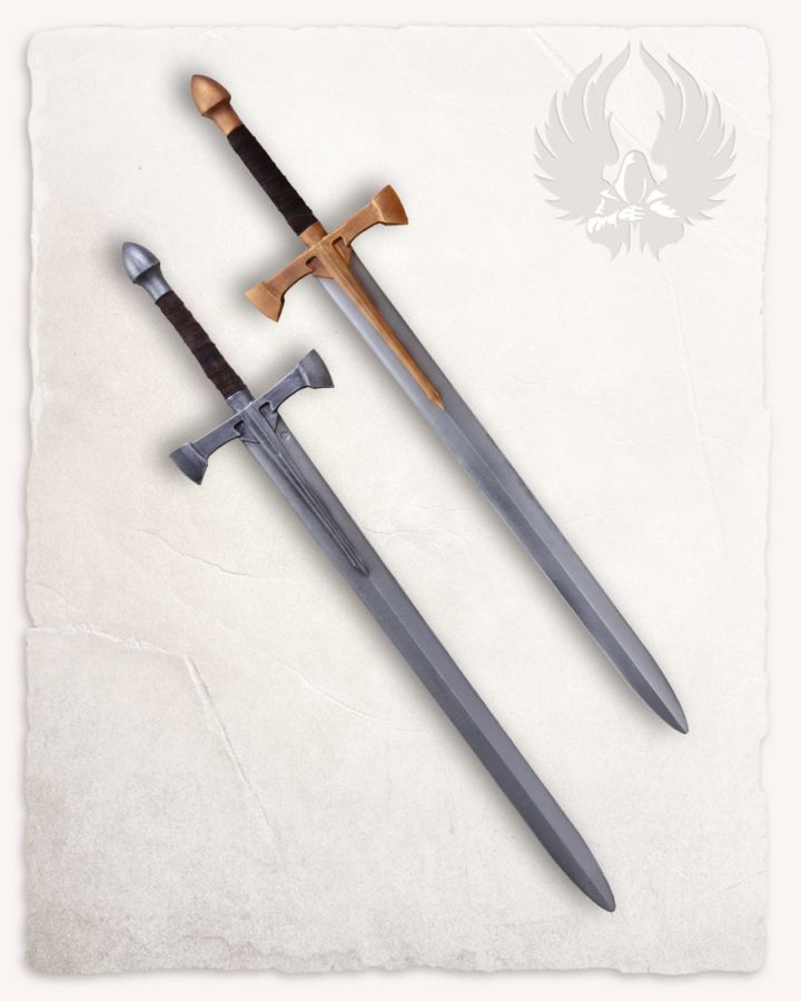 Épée bâtarde de Gareth acier