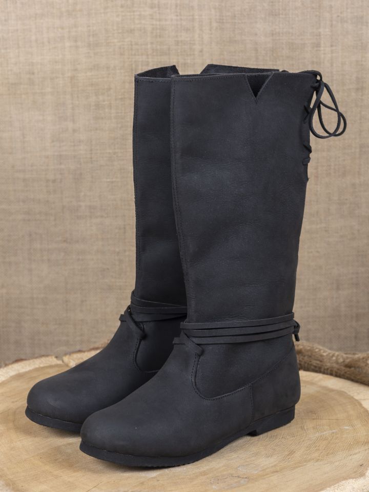 Bottes Viking Ole en nubuck noir 44