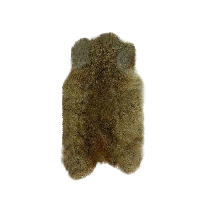 Fourrure de lapin marron | La boutique médiévale