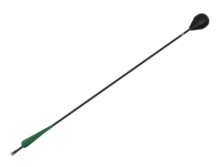 Flèche GN avec empennage vert à l'unité