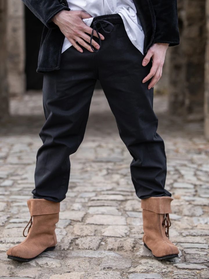 Pantalon médiéval noir 4XL
