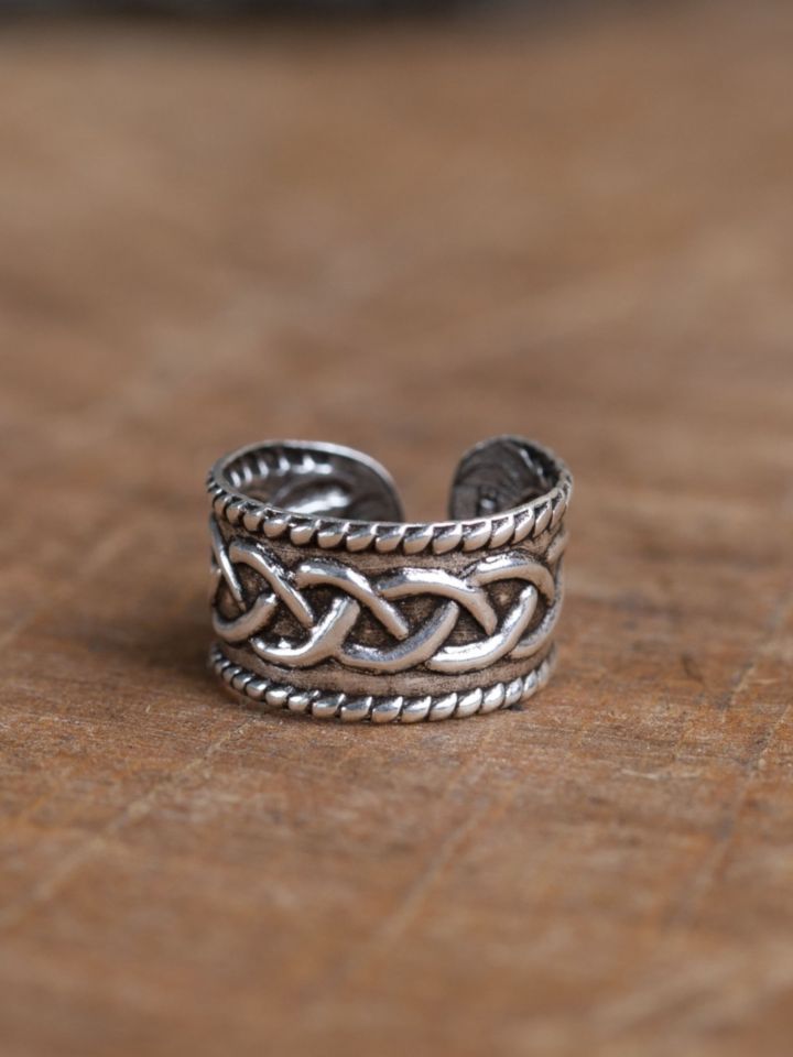 Bague à cheveux avec noeud celtique