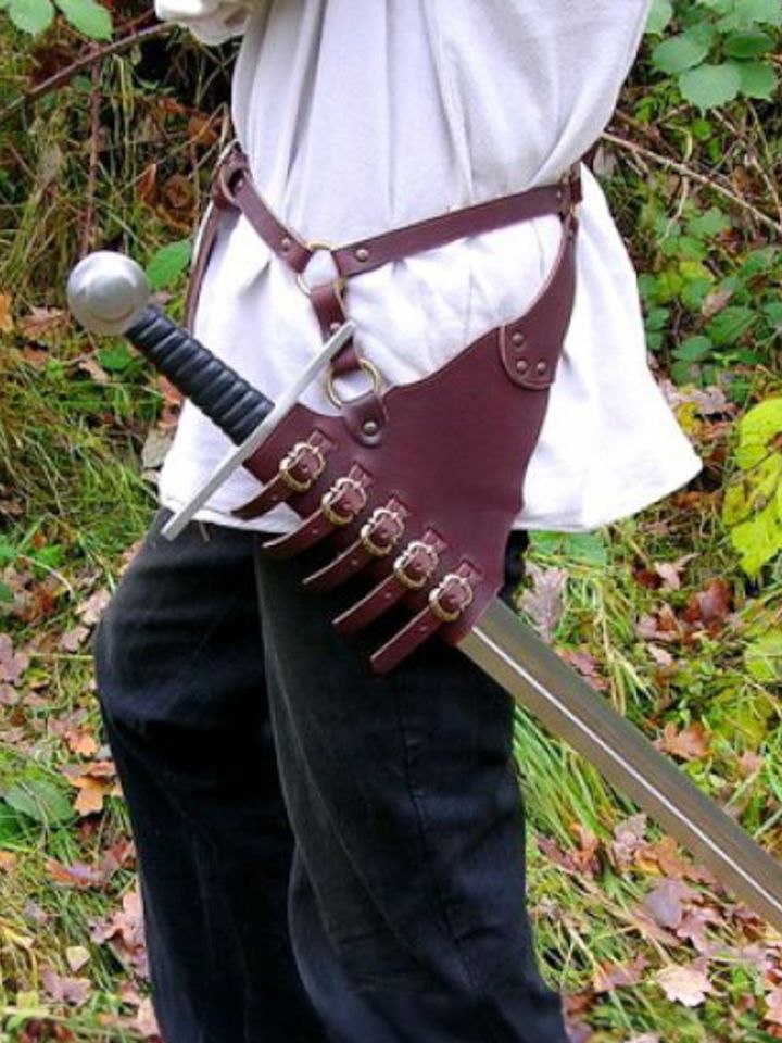 Sangle de maintien pour rapière ou épée noir