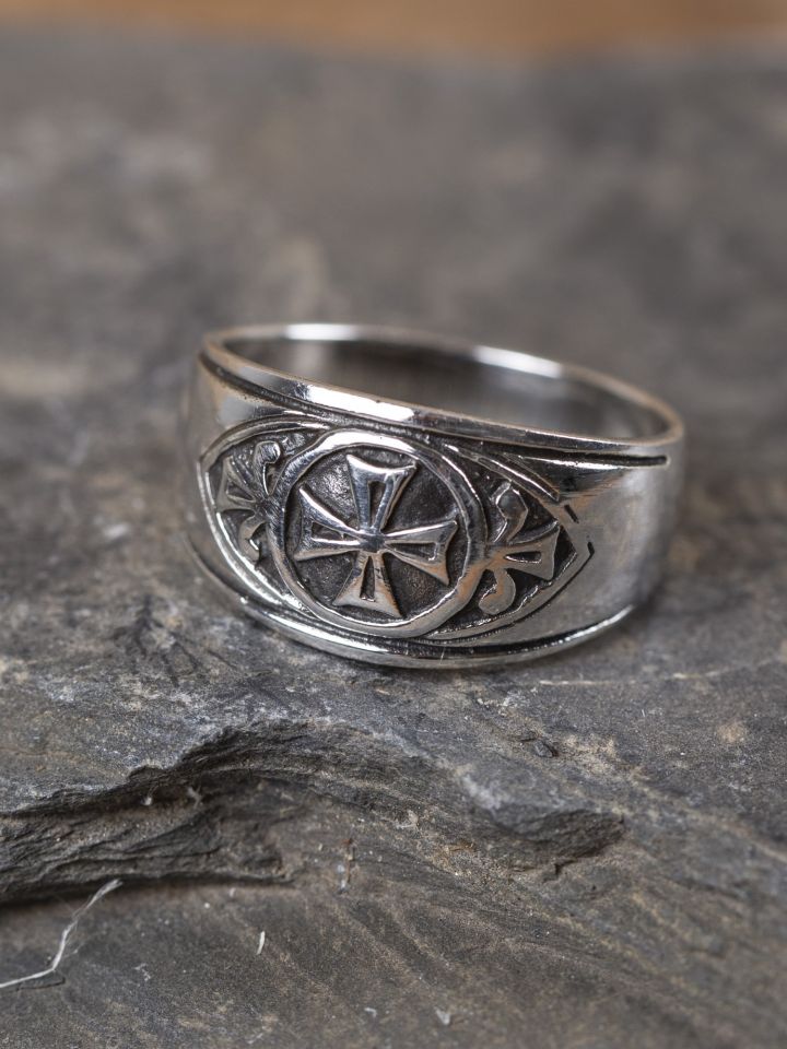 Bague "Croix des Templiers" 56