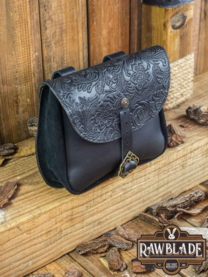 Sac de ceinture andalou en noir