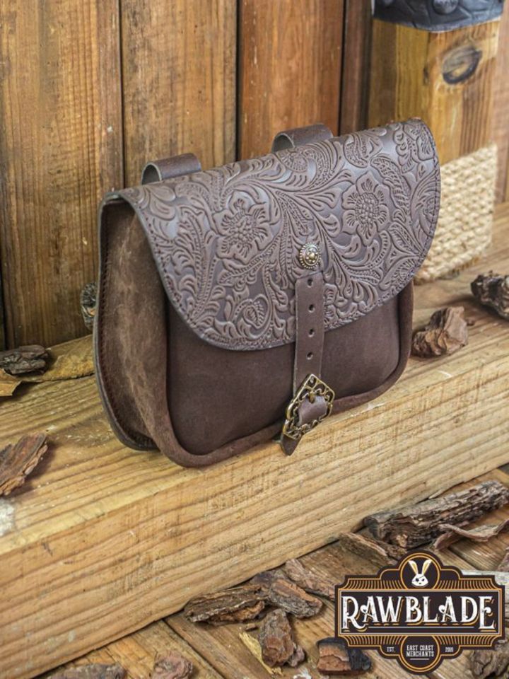 Sac de ceinture andalou en marron