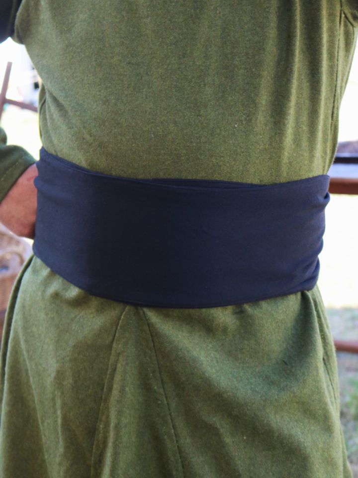 Large ceinture "Wiglaf"  en noir