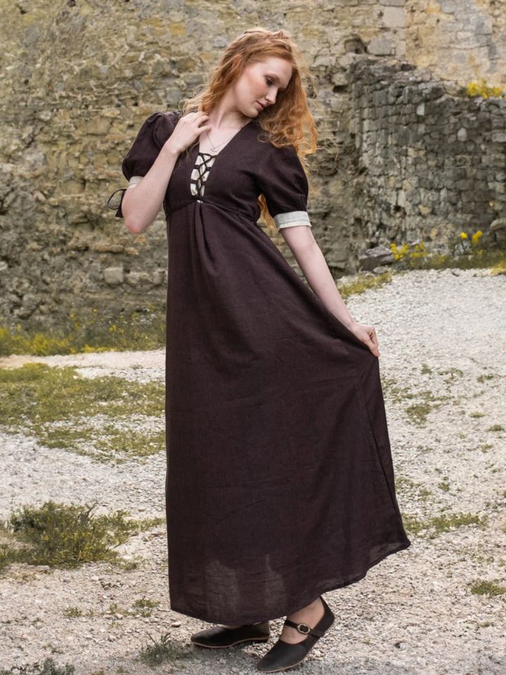 Robe d'été marron