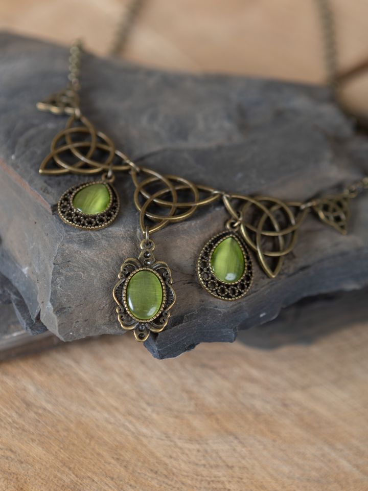Collier Eleyne vert