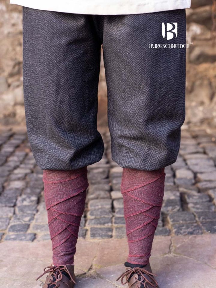 Pantalon féminin Tilda chiné noir et gris