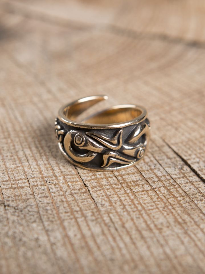 Bague Viking en bronze grande