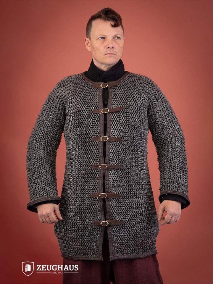 Cotte de mailles Hauberk en aluminium 10mm