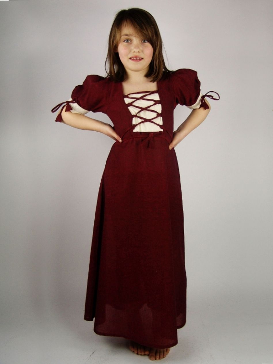 Robe rouge pour fille –