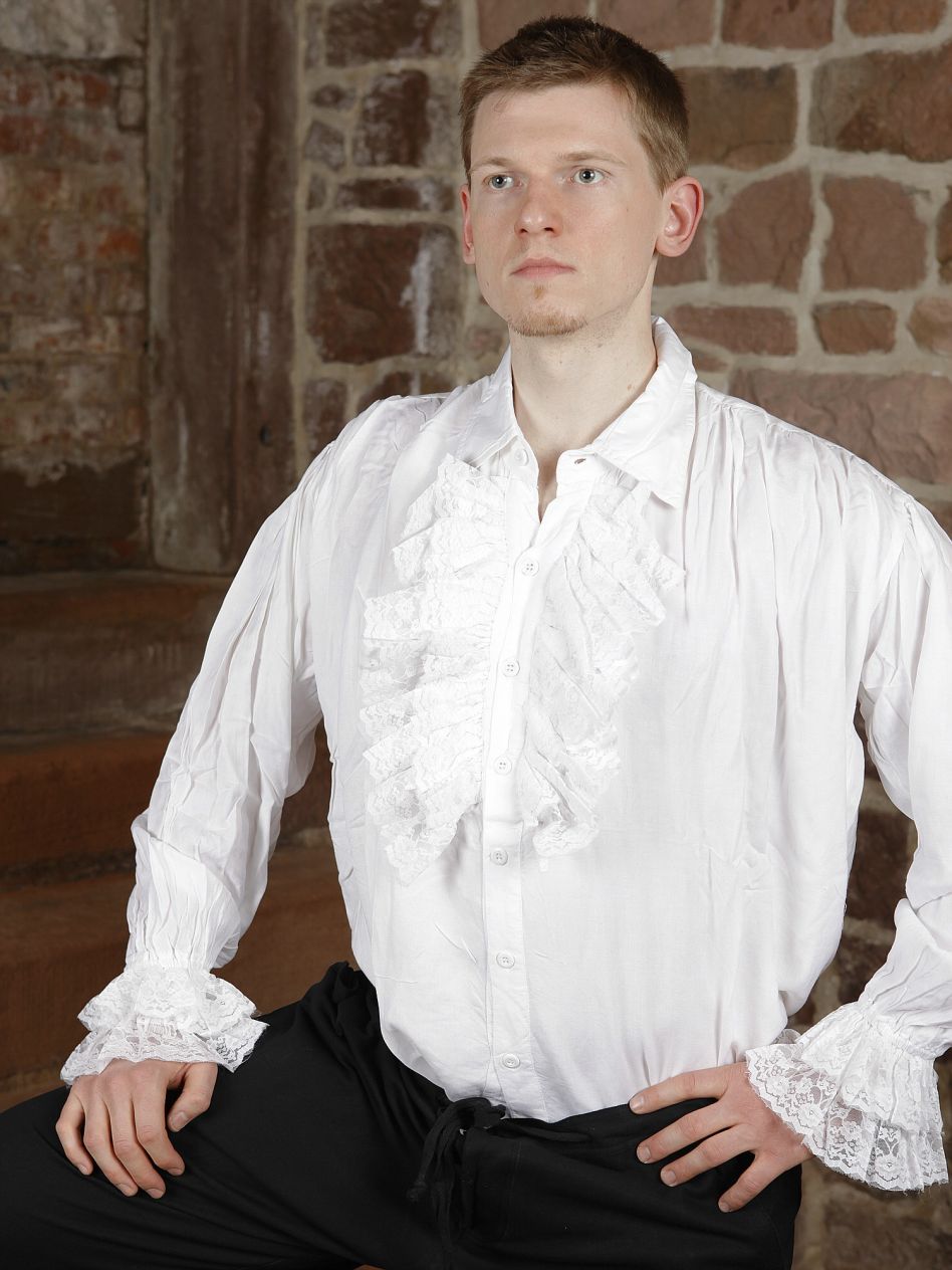 chemise à jabot