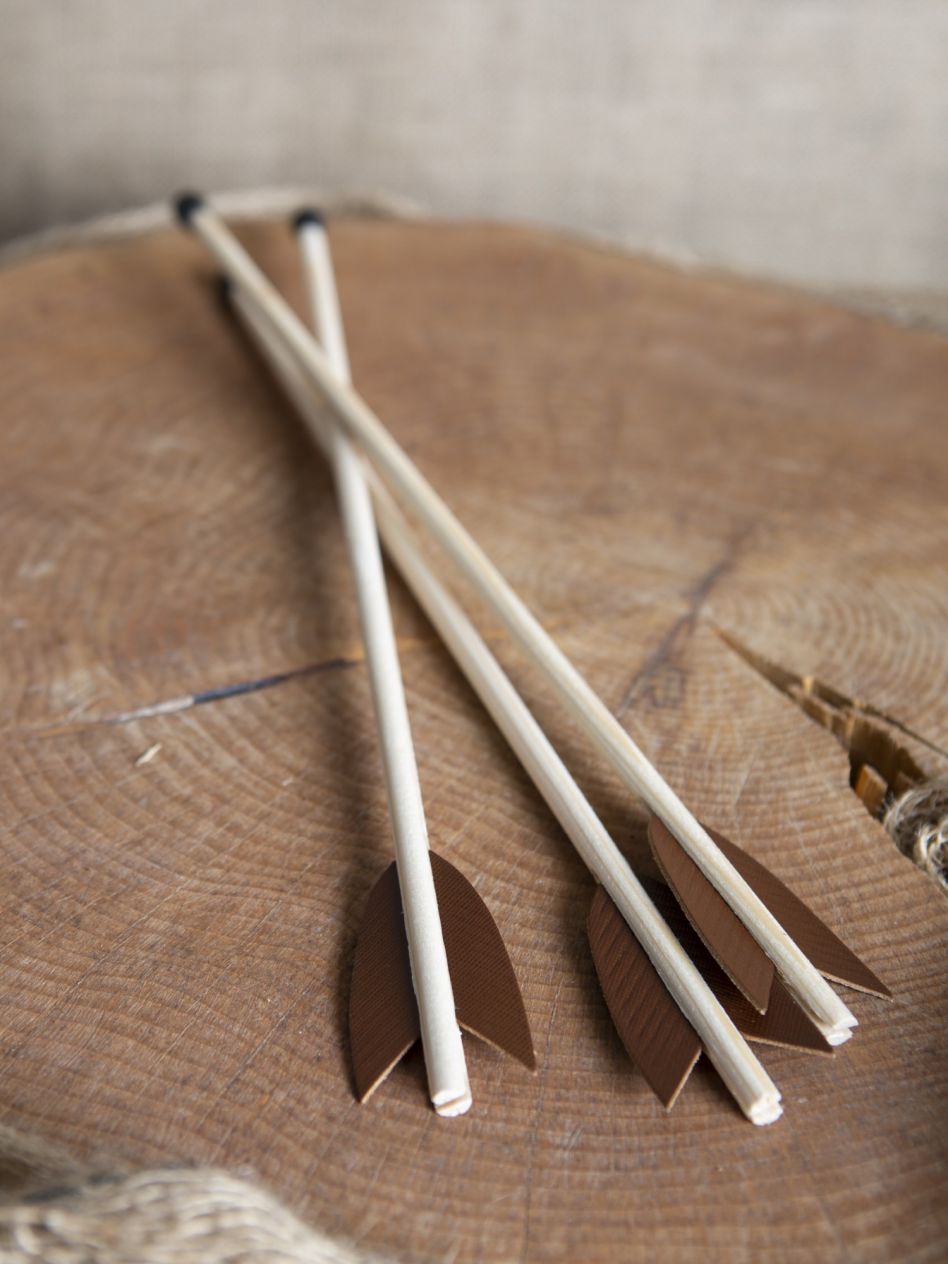 Arc avec flèches en bois pour enfants