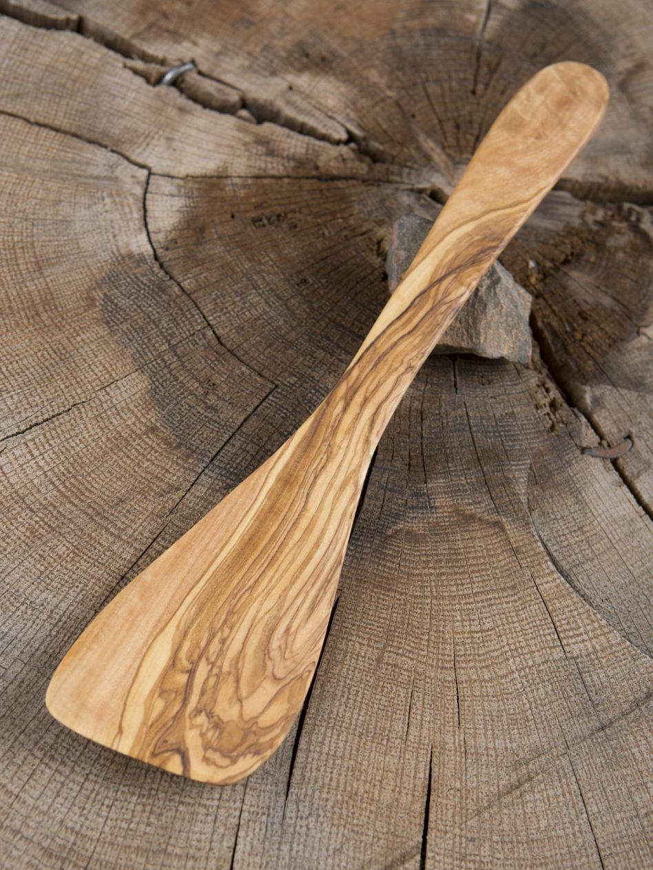 Spatule en bois d'olivier