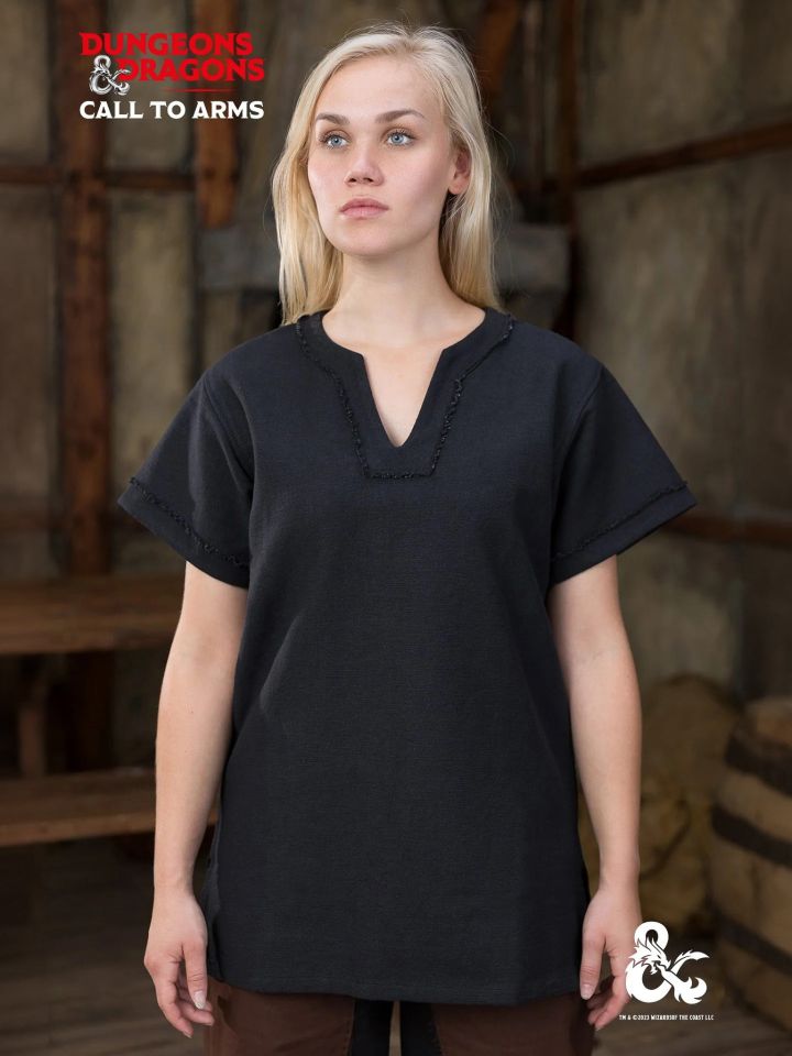 Chemise barbare D&D noire 2