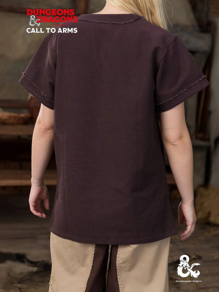 Chemise barbare D&D marron 2