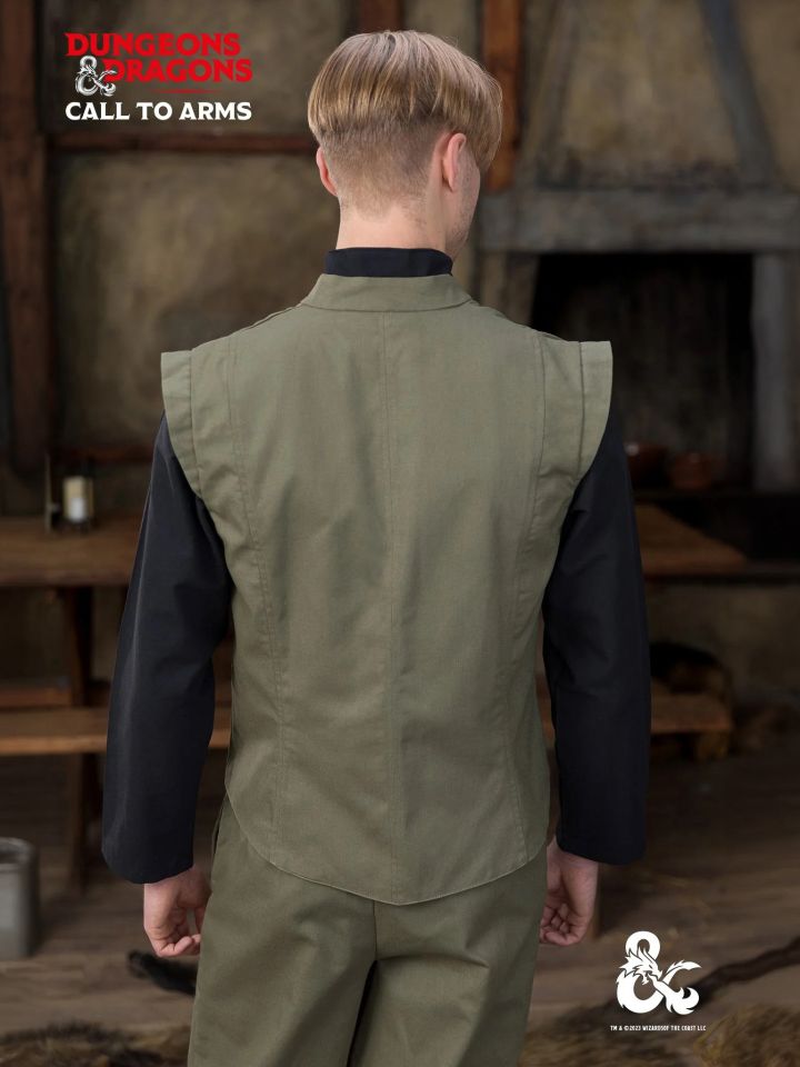 Gilet ranger D&D vert 2