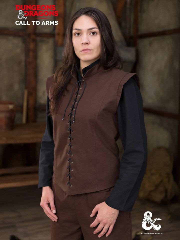 Gilet ranger D&D marron 2