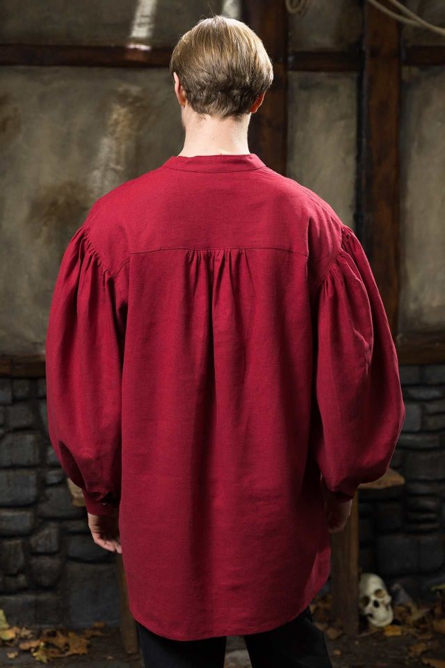 Chemise impériale Warhammer Armoury Type A Rouge foncé 2
