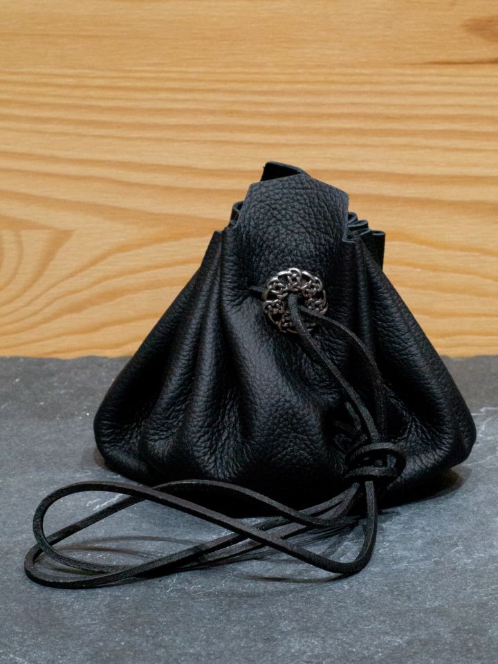 Sac en cuir Mjölnir noir 2