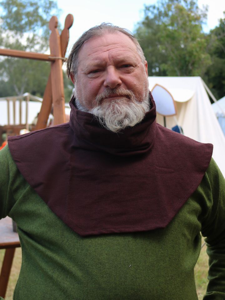 Col capuchon Alex en marron 2