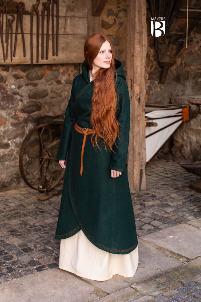 Manteau Enya en vert XXS/XS 2