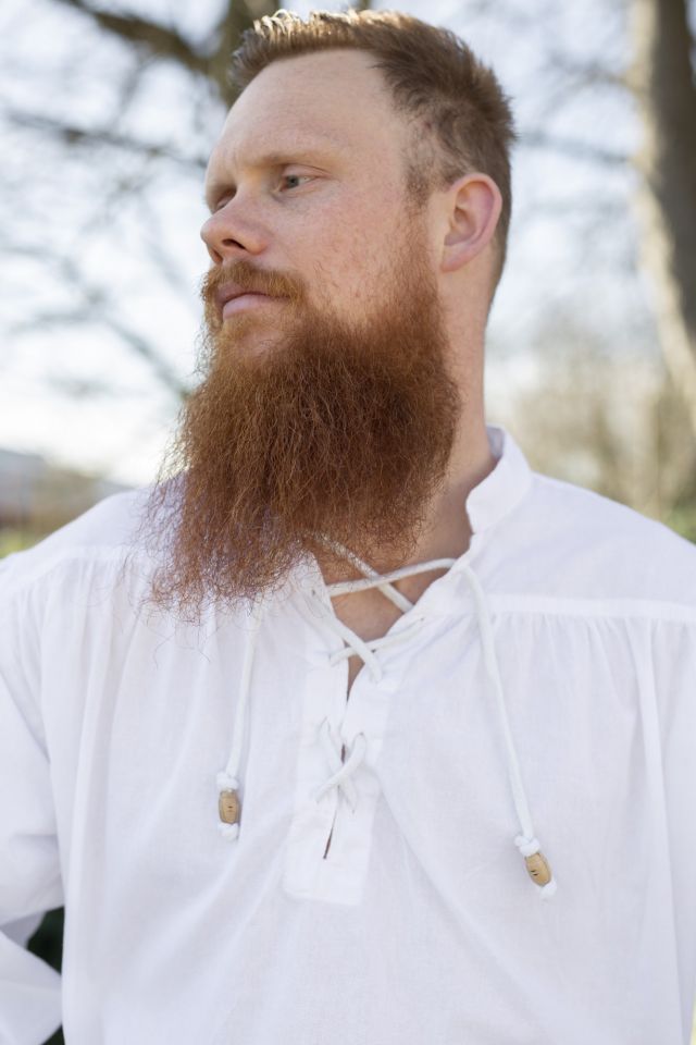 Chemise médiévale blanche M 2
