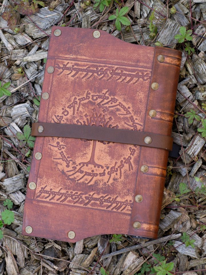 Journal en cuir Arbre avec fermeture à boucle 2