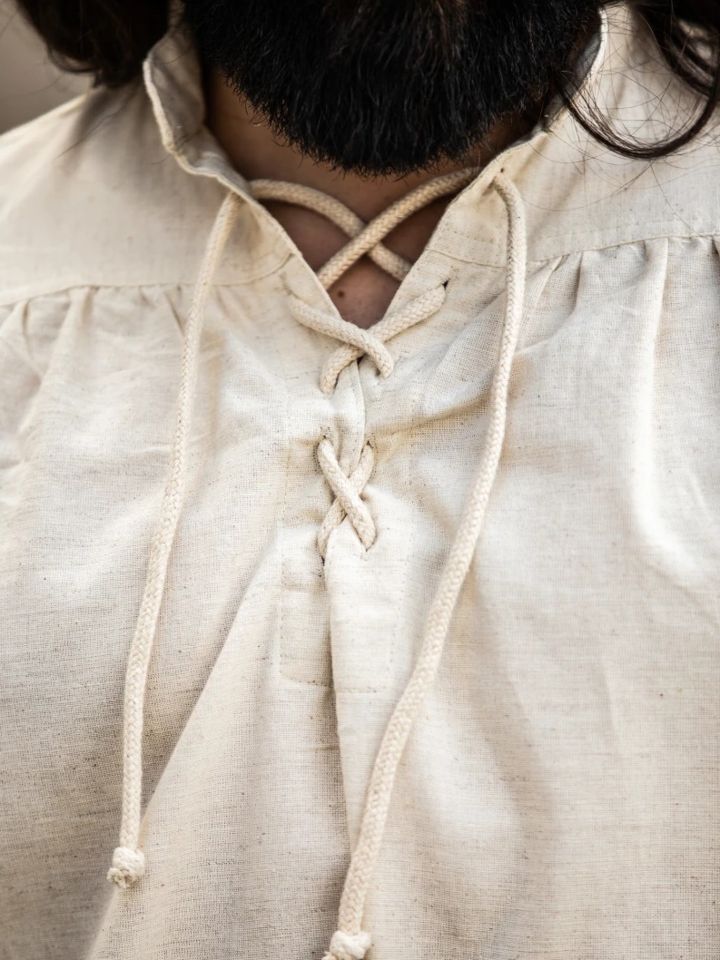 Chemise médiévale Ulrich écrue XXXL 2