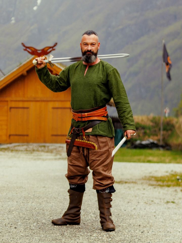 Tunique viking Ivar verte 2
