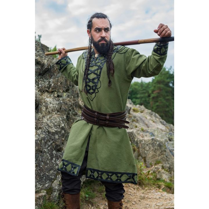 Tunique viking Erik en vert 2