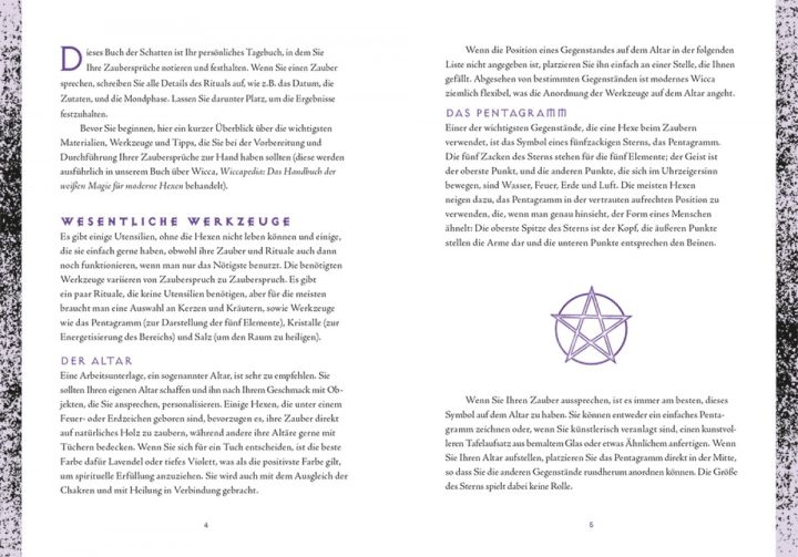 Guide de la bonne sorcière - Livre en allemand 2