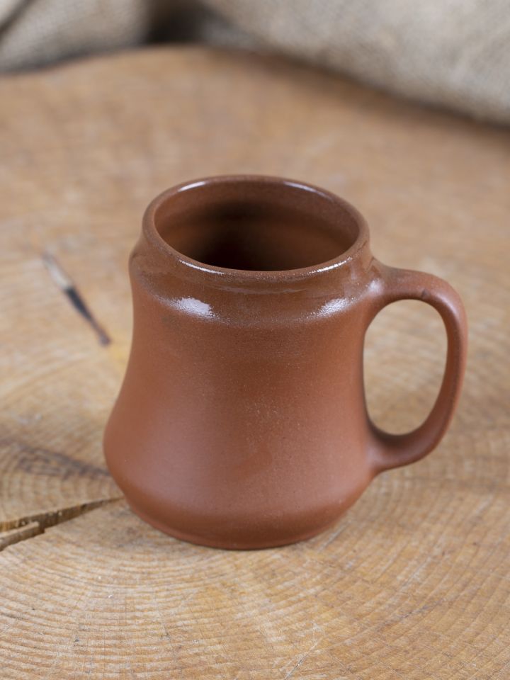 Tasse ou chope à bière en argile émaillée, 0,2 l 2