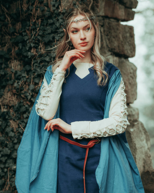 Robe Galatea bleue 2