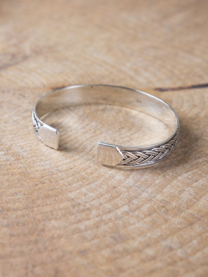 Bracelet motif Viking en argent 2