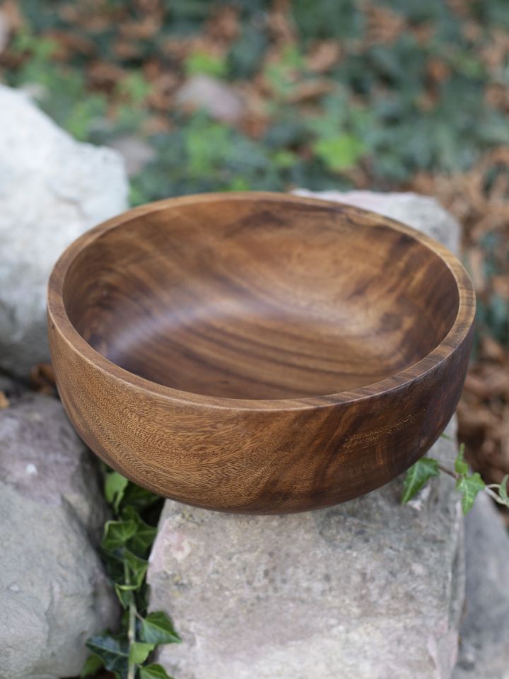 Bol de service en bois d'acacia 30 cm 2