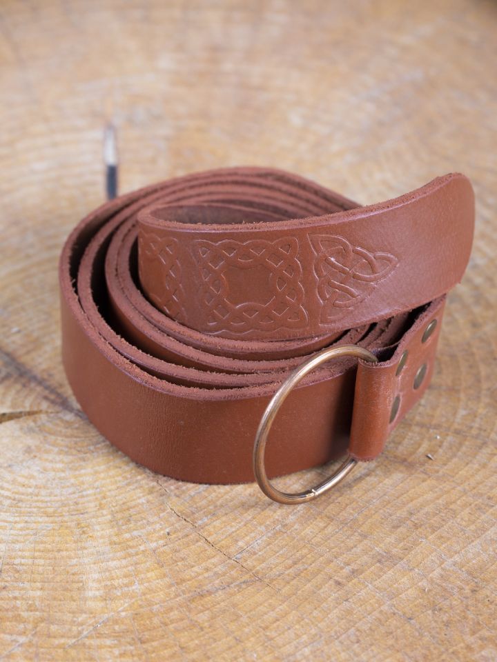 Ceinture en cuir gaufré 2