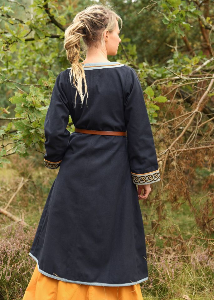 Manteau viking Ella bleu foncé 2