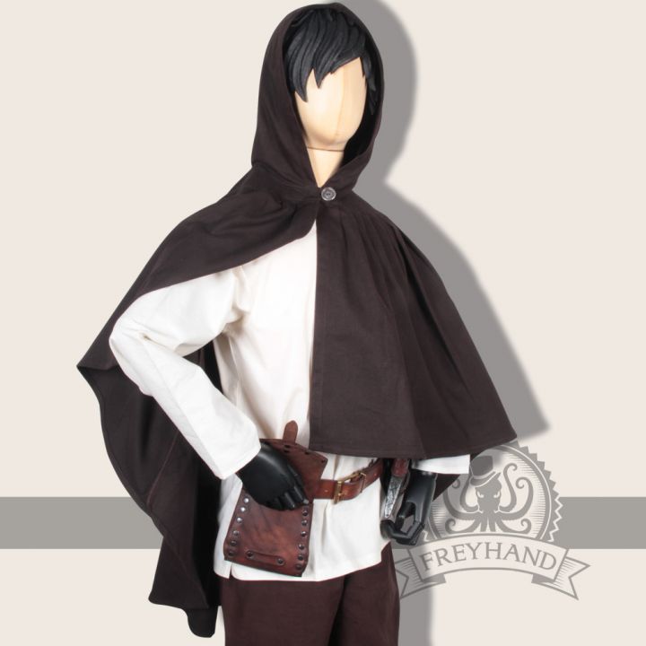 Capelet Carum en marron 2