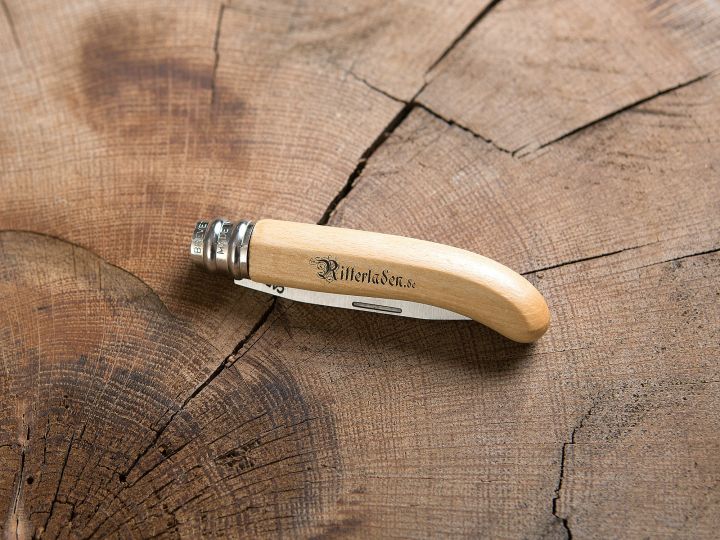 Couteau de poche avec manche en bois 2