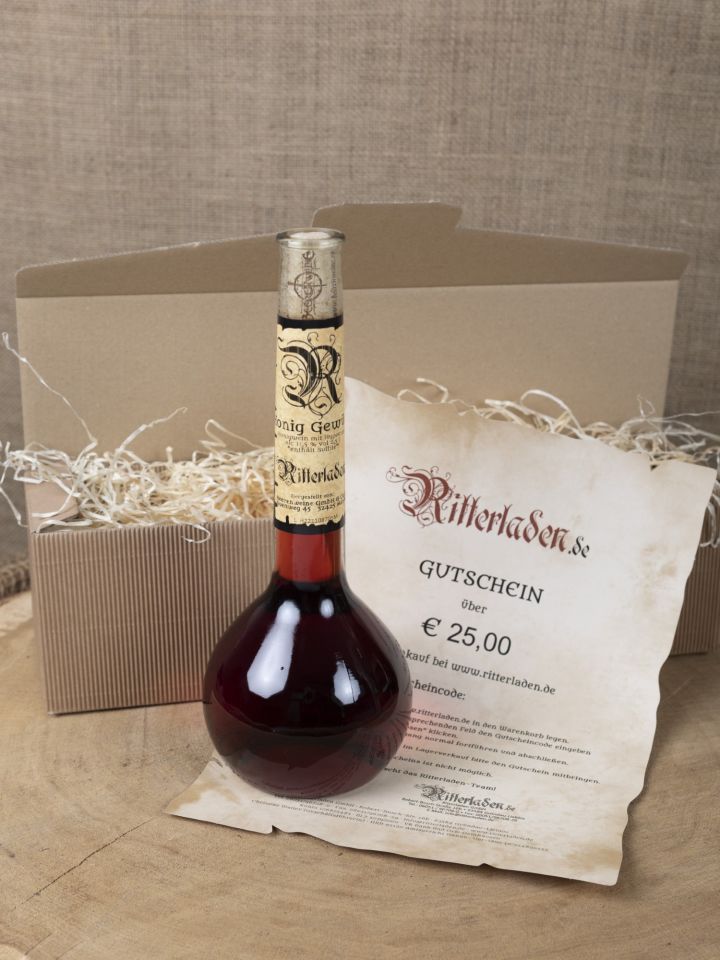 Coffret cadeau avec vin épicé et Bon d'achat 2