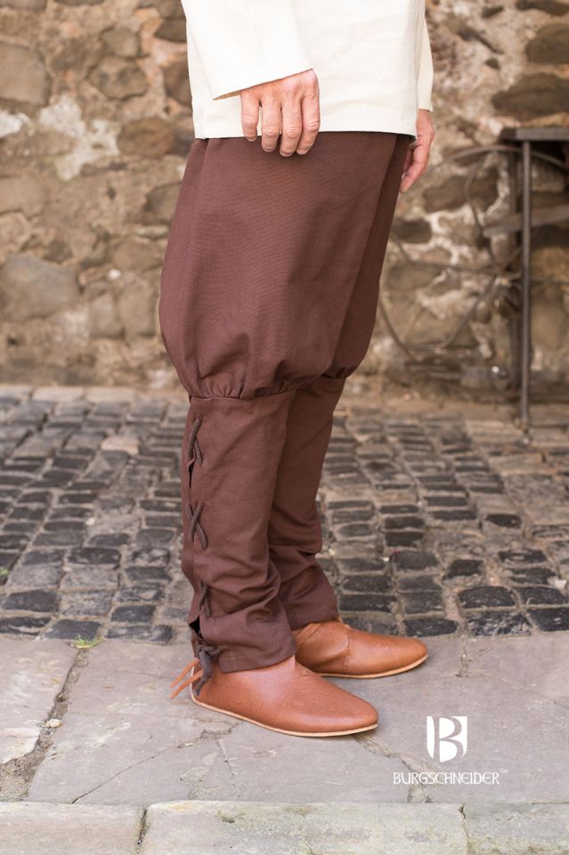 Pantalon bouffant Wigbold en marron 2