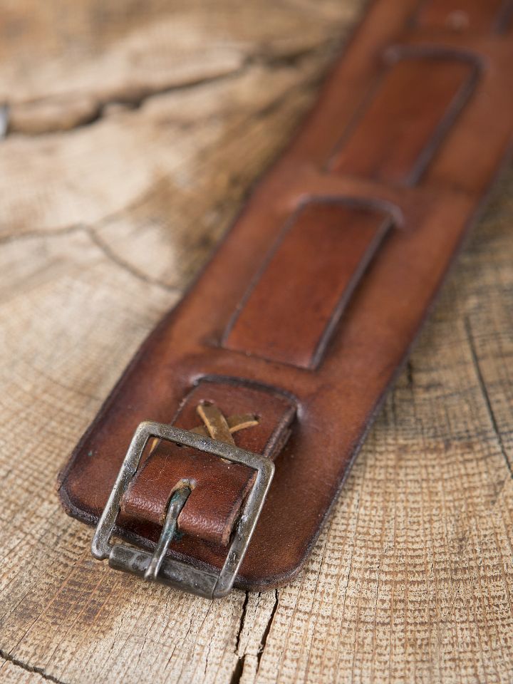 Bracelet en cuir marron 2