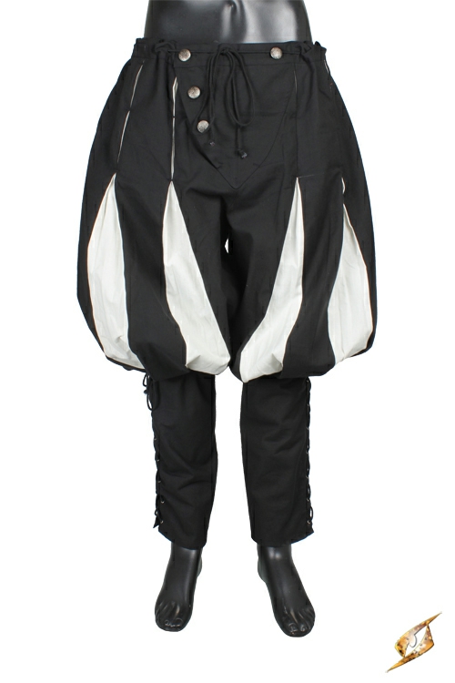Pantalon Lansquenet noir/écru S 2