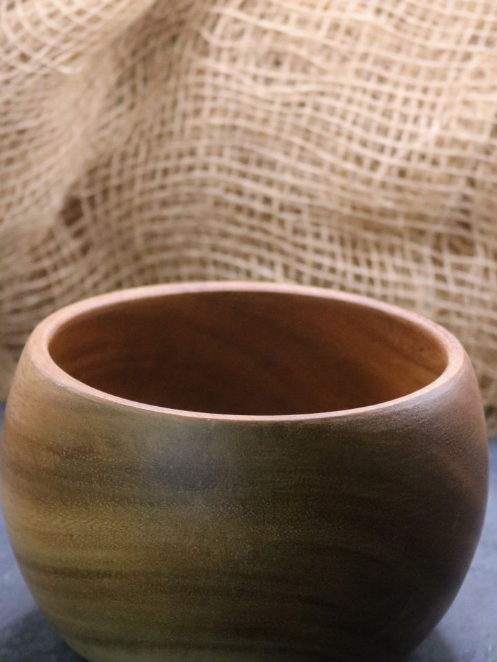 Bol en bois d'acacia 15 cm 2