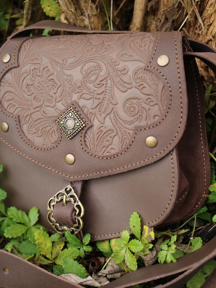 Sac bandoulière Escudero marron 2